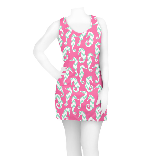 Sea Horses Racerback Dress - On Model - Front
