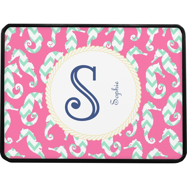 Sea Horses Rectangular Car Hitch Cover w/ FRP Insert