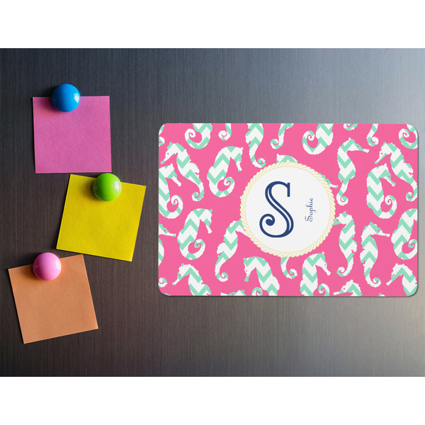 Sea Horses Rectangular Fridge Magnet - LIFESTYLE