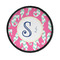 Sea Horses Iron On Round Patch w/ Name and Initial