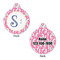 Sea Horses Round Pet ID Tag - Large - Approval