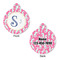 Sea Horses Round Pet Tag - Front & Back
