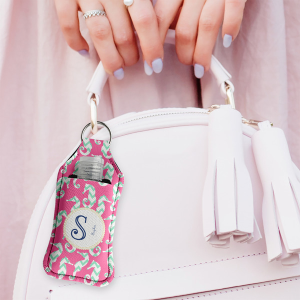 Sea Horses Sanitizer Holder Keychain - Large (LIFESTYLE)