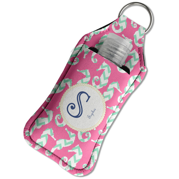 Sea Horses Sanitizer Holder Keychain - Large in Case