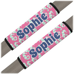 Sea Horses Seat Belt Covers (Set of 2) (Personalized)