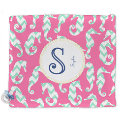 Sea Horses Security Blanket - Single Sided (Personalized)