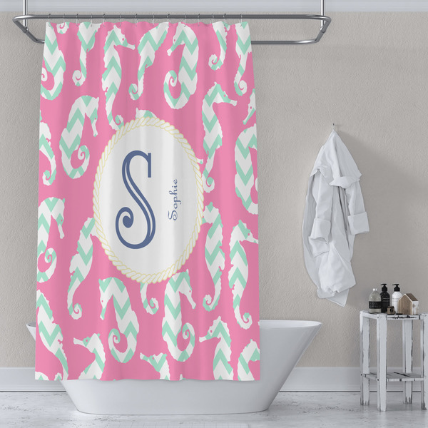 Sea Horses Shower Curtain Lifestyle