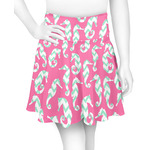 Sea Horses Skater Skirt - X Small