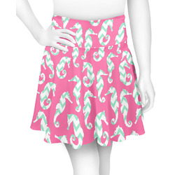 Sea Horses Skater Skirt - X Large