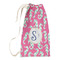 Sea Horses Small Laundry Bag - Front View