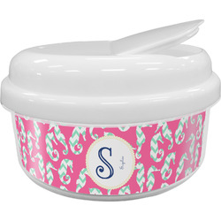 Sea Horses Snack Container (Personalized)