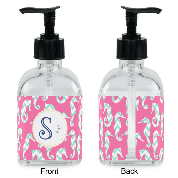 Sea Horses Glass Soap/Lotion Dispenser - Approval