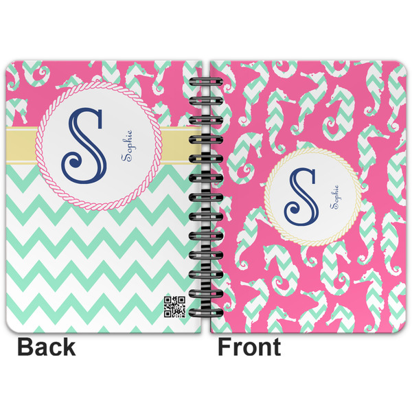 Sea Horses Spiral Journal 5 x 7 - Apvl