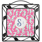 Sea Horses Square Trivet (Personalized)