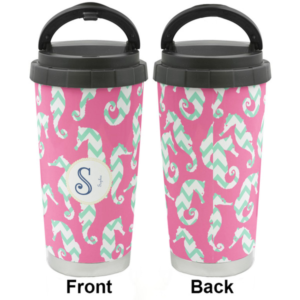Sea Horses Stainless Steel Travel Cup - Apvl
