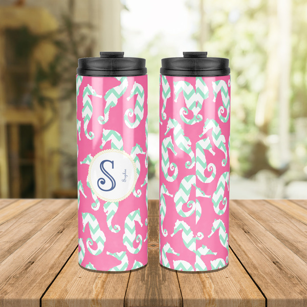 Sea Horses Stainless Steel Tumbler - Lifestyle