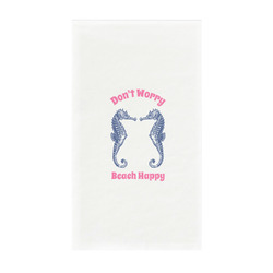Sea Horses Guest Towels - Full Color - Standard (Personalized)