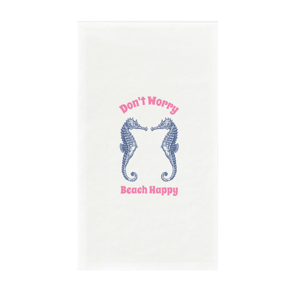 Custom Sea Horses Guest Towels - Full Color - Standard (Personalized)