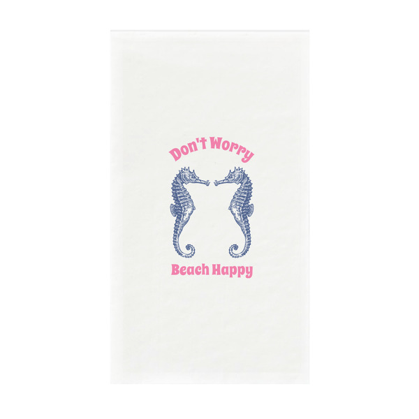 Custom Sea Horses Guest Paper Towels - Full Color - Standard (Personalized)