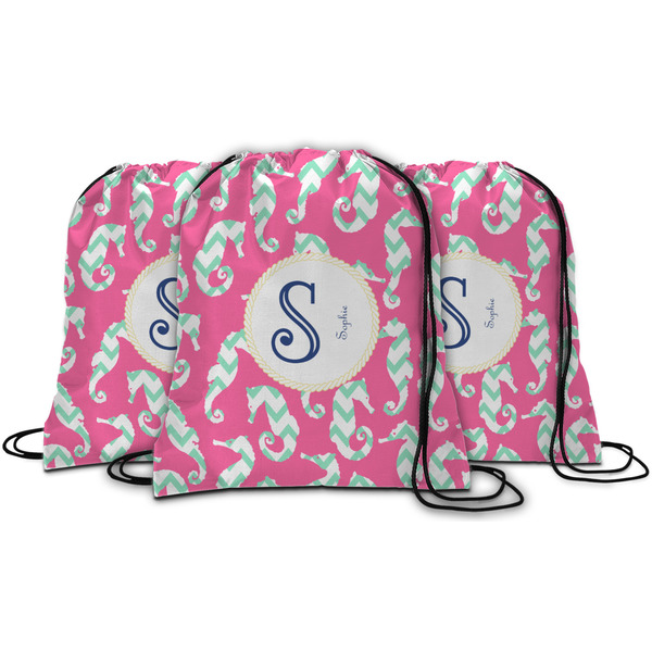Sea Horses String Backpack - MAIN