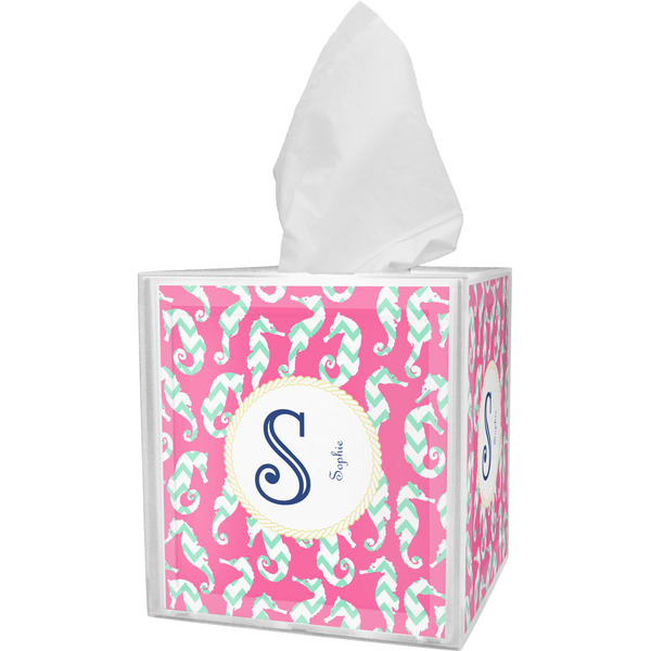 Sea Horses Tissue Box Cover (Personalized)