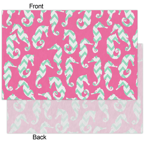 Sea Horses Tissue Paper - Heavyweight - XL - Front & Back