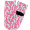 Sea Horses Toddler Ankle Socks - Single Pair - Front and Back