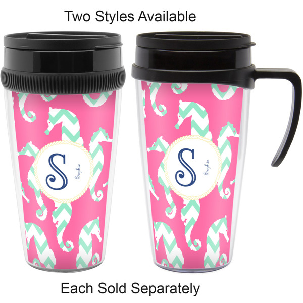 Sea Horses Travel Mugs - with & without Handle
