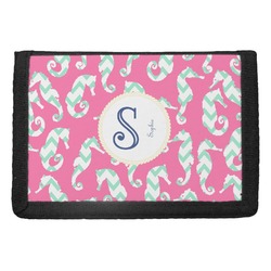 Sea Horses Trifold Wallet (Personalized)