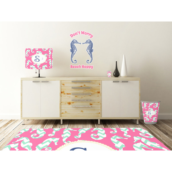 Sea Horses Wall Graphic Decal Wooden Desk