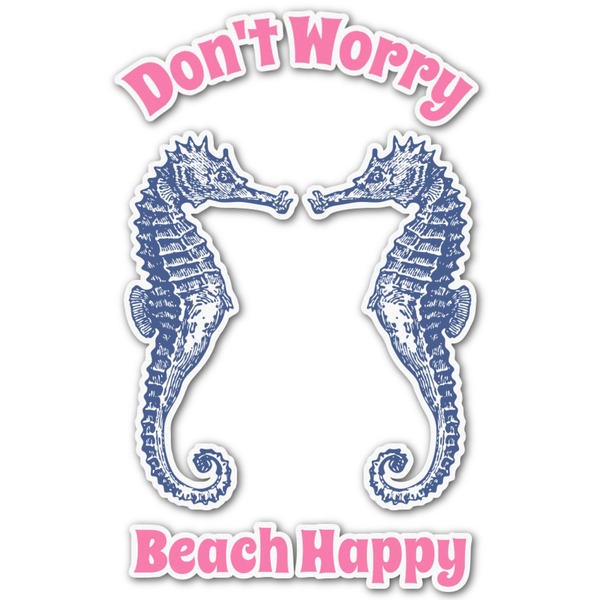 Custom Sea Horses Graphic Decal - Large (Personalized)