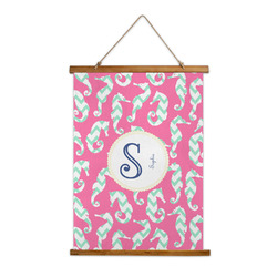 Sea Horses Wall Hanging Tapestry - Tall (Personalized)
