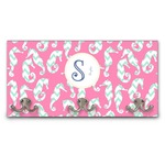 Sea Horses Wall Mounted Coat Rack (Personalized)