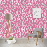 Sea Horses Wallpaper & Surface Covering (Water Activated - Removable)