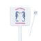 Sea Horses Square Plastic Stir Sticks (Personalized)