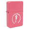 Sea Horses Windproof Lighters - Pink - Front/Main