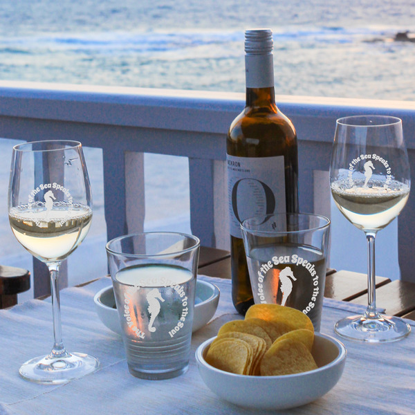 Sea Horses Wine Glasses - Lifestyle (UPDATE)