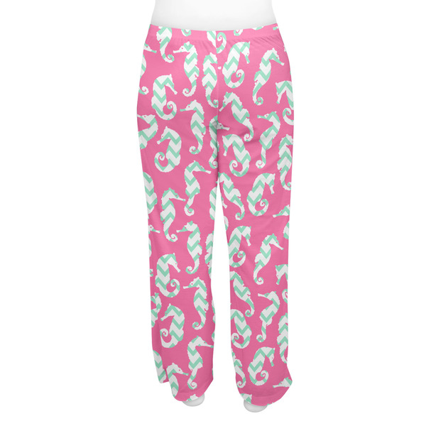 Sea Horses Women's Pj on model - Back