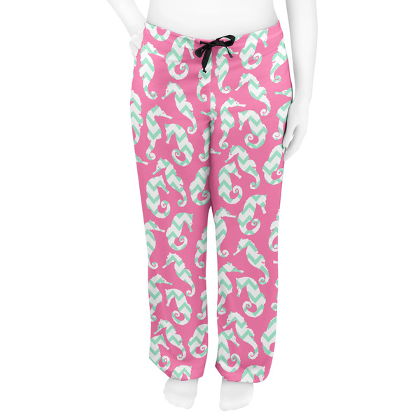 Sea Horses Women's Pj on model - Front
