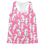 Sea Horses Womens Racerback Tank Top - Medium