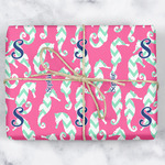 Sea Horses Wrapping Paper (Personalized)