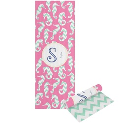 Sea Horses Yoga Mat - Printed Front and Back (Personalized)