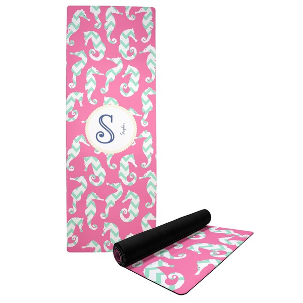 Custom Sea Horses Yoga Mat (Personalized)