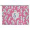 Sea Horses Zipper Pouch - Large - 12.5"x8.5" (Personalized)