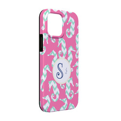 Sea Horses iPhone Case - Rubber Lined - iPhone 13 (Personalized)