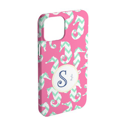 Sea Horses iPhone Case - Plastic - iPhone 15 Pro (Personalized)