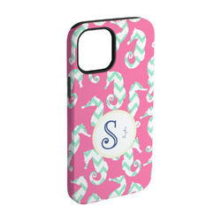 Sea Horses iPhone Case - Rubber Lined - iPhone 15 Pro (Personalized)