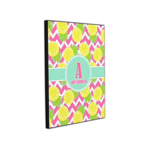 Pineapples 11x14 Wood Print - Angle View