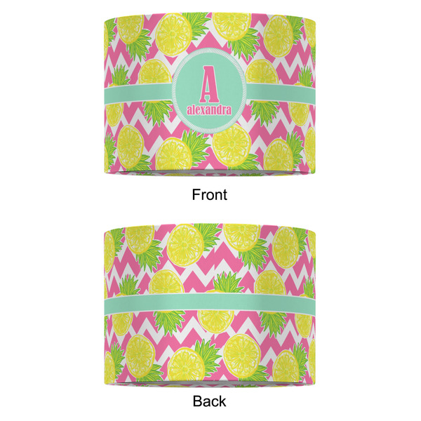 Pineapples 12" Drum Lampshade - APPROVAL (Fabric)