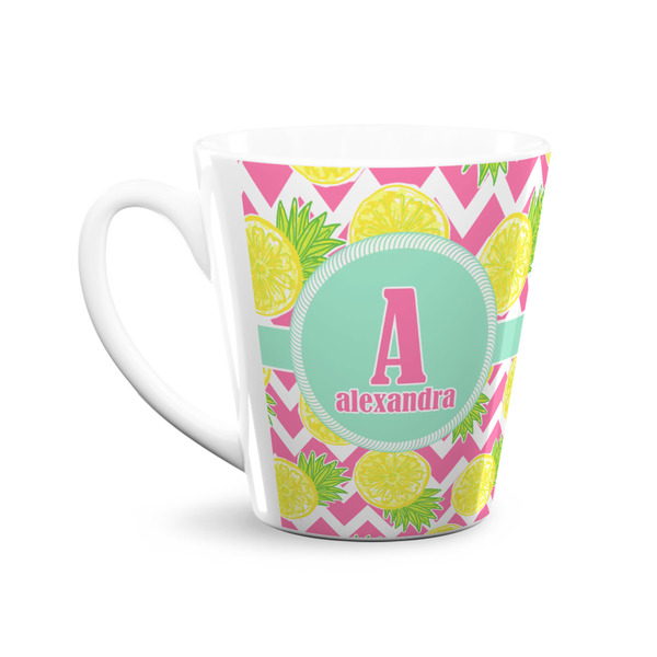 Pineapples 12 Oz Latte Mug - Front